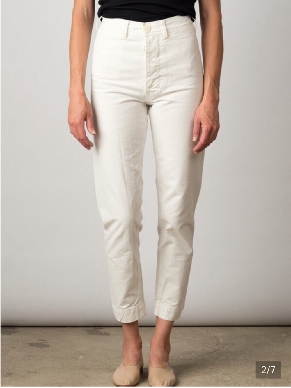 Jesse Kamm Natural High-Rise Ranger Pants
